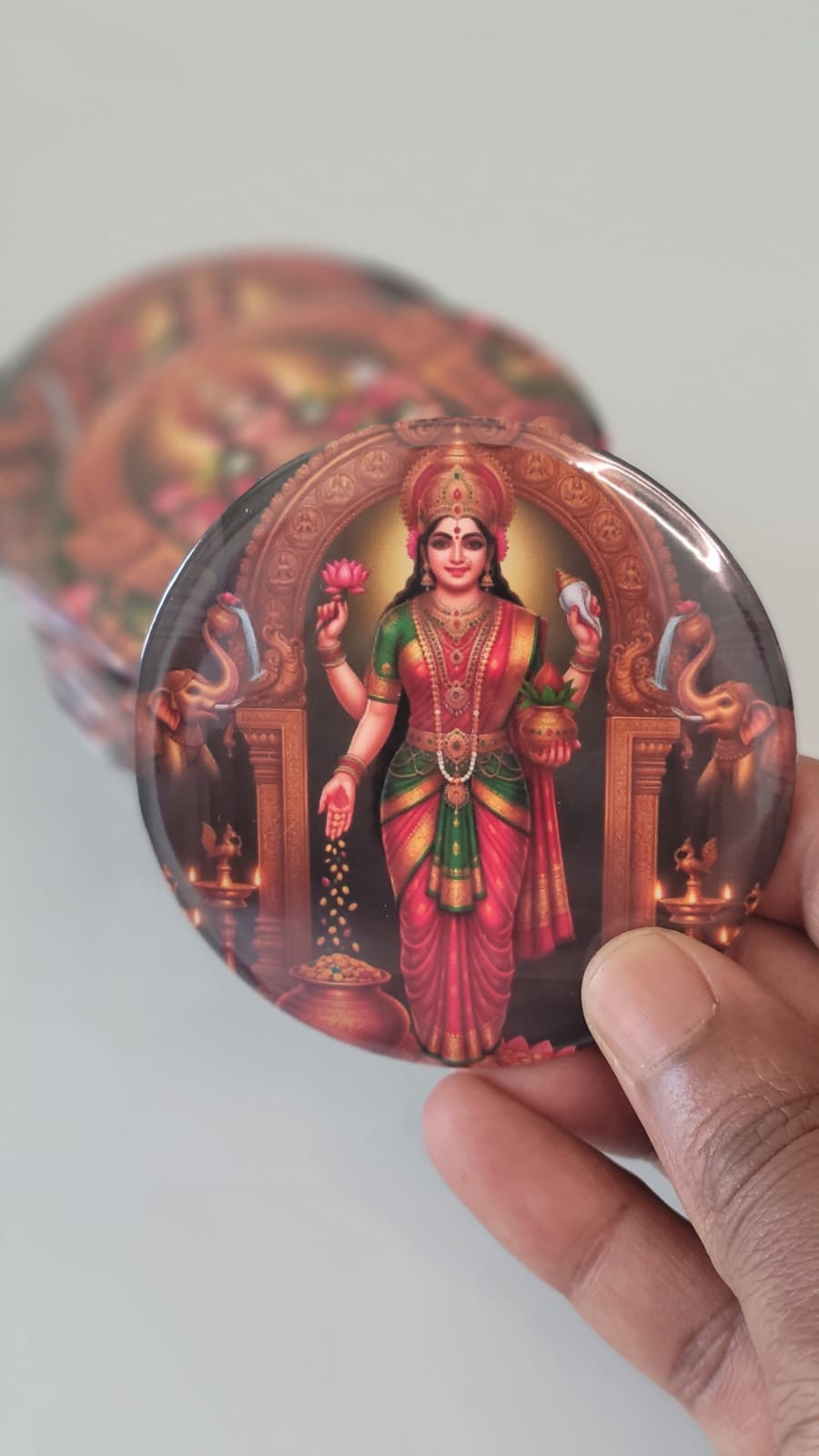 Amman Photo Magnets - Varalakshmi Pooja Return Gifts