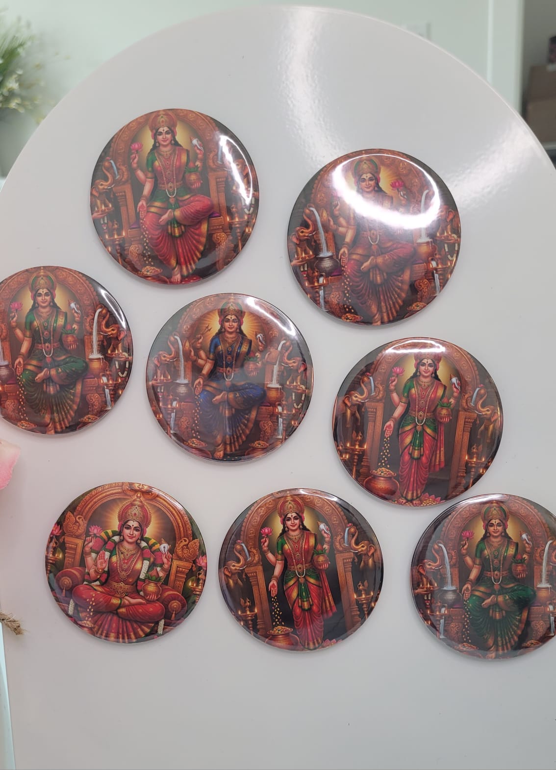 Amman Photo Magnets - Varalakshmi Pooja Return Gifts